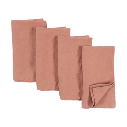 Kaf Home Chateau Easy-care Cloth Dinner Napkins - Set Of 12 Oversized (20 X  20 Inches) : Target