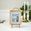VIP Wood 14.5 in. Brown 5X7 Picture Frame with Stand - 3 of 4