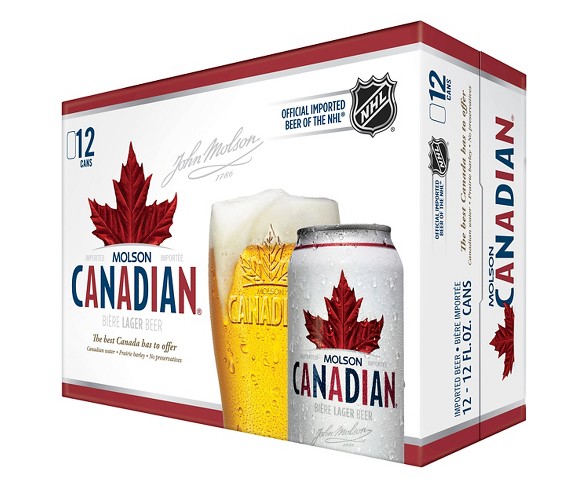 Molson&#174; Canadian Beer - 12pk / 12oz Cans