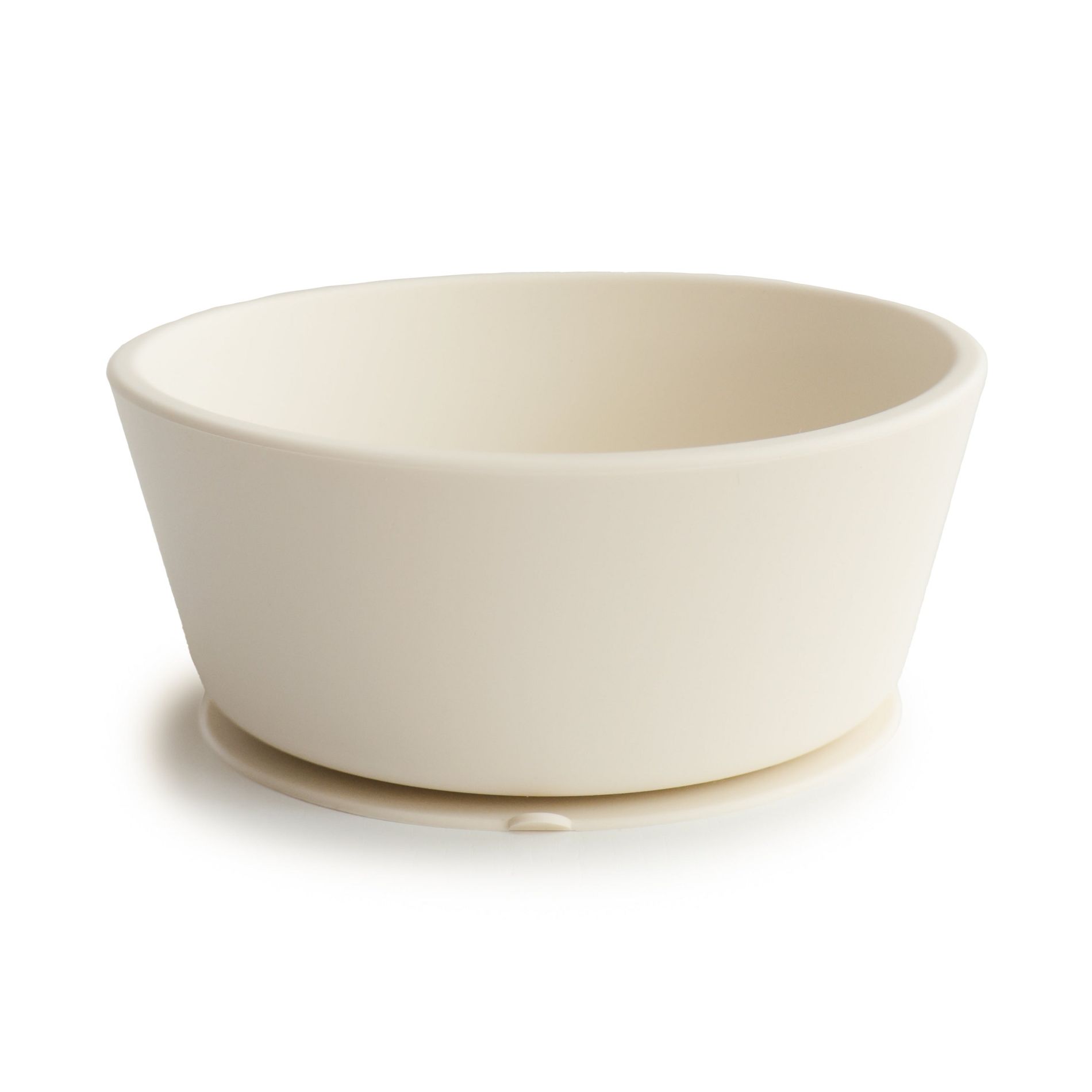 Silicone Suction Bowl Ivory One Size