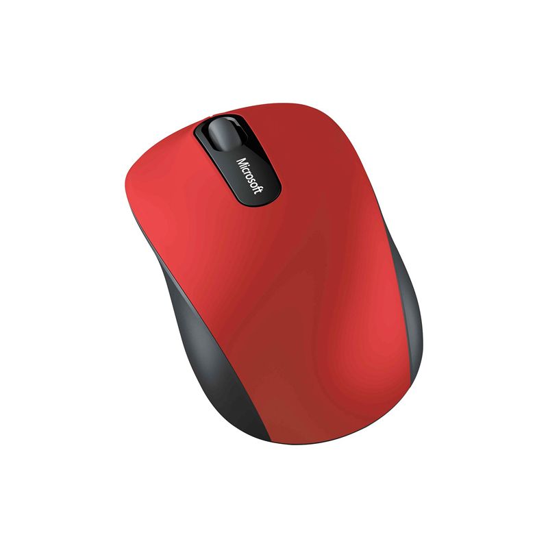 Microsoft Bluetooth Mobile Mouse 3600 Dark Red - Wireless - Bluetooth - BlueTrack Enabled - 4-way Scroll Wheel - Ambidextrous Design, 1 of 5