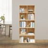 YIYIBYUS Solid Wood Shelves, Wooden Cube Shelf Bookcase, Floorstanding Bookshelf 10 Slots - 2 of 4