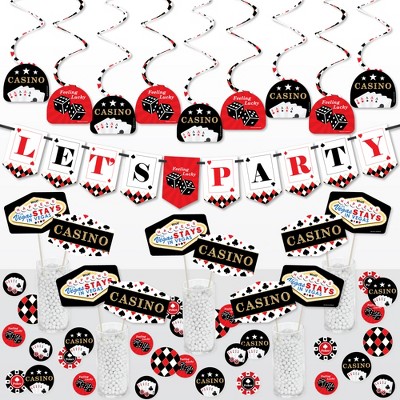 Printable Las Vegas Party Supplies  Las Vegas Casino Theme Decorations