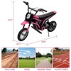 Jojoka Electric Dirt Bike for Kids 24V 350W, 3-Speed Modes, 14.29 MPH, Shockproof Suspension, Ride On Motocross - 2 of 4