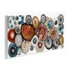 Stupell Industries Collage of Earth Geodes Natural Blue Brown Grey, 17" x 7" - 3 of 4