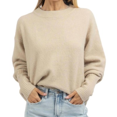 Women's Clara Sweater - OLIVACEOUS