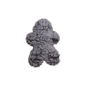 HuggleHounds HuggleFleece Gray Fleece Man Pet Toy Medium 1 pk - 1 of 1