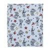 NoJo Disney Toy Story 4 Super Soft Blue, Yellow, Red Buzz Lightyear Woody Star Rocket Horse Shoe French Fiber Baby Blanket - 4 of 4