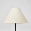 Burlap Tapered Lamp Shade Brown - Threshold™ designed with Studio McGee - 2 of 4