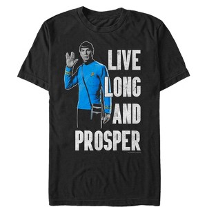 Men's Star Trek: The Original Series Spock Live Long and Prosper Pose T-Shirt - 1 of 4