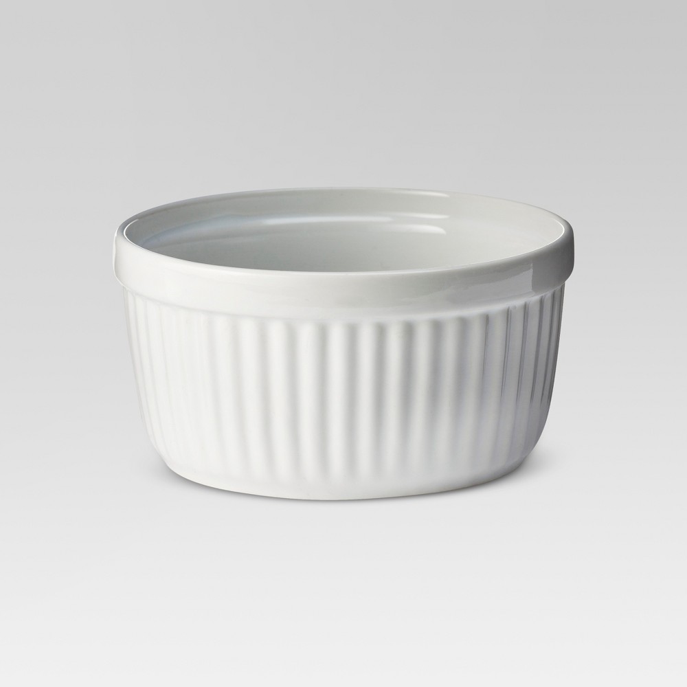 Photos - Bakeware 14oz Porcelain Ramekin White - Threshold™
