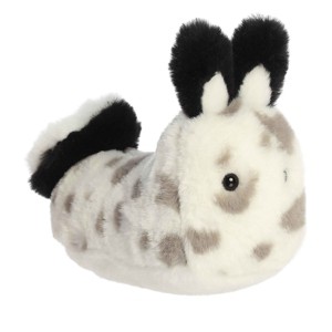 Aurora Small Serene Sea Bunny Mini Flopsie Adorable Stuffed Animal White 6" - 1 of 4