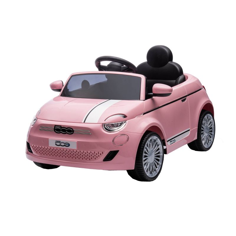 Best Ride on Cars Fiat 500 Ride-On Car - Pink, 2 of 7