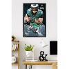 Trends International NFL Philadelphia Eagles - Saquon Barkley 25 Framed Wall Poster Prints - 2 of 4