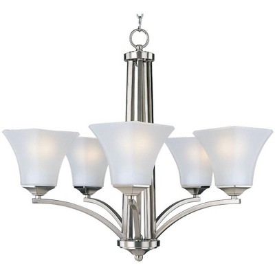 Maxim Lighting Aurora 5 - Light Chandelier in  Satin Nickel