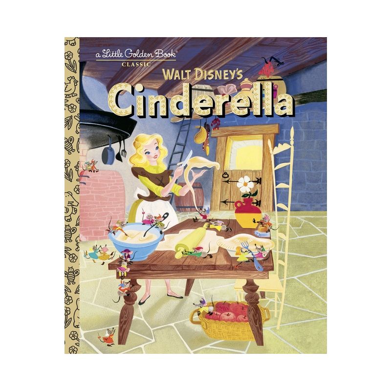 Cinderella (Disney Classic) - (Little Golden Book) by  Jane Werner (Hardcover), 1 of 2