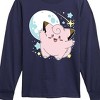 Boys' - Pokémon - Celestial Clefairy Moon and Stars Long Sleeve Graphic T-Shirt - 2 of 4