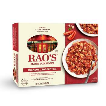 Rao's Made for Home All Natural Frozen Pasta Meal Rigatoni Bolognese - 25oz