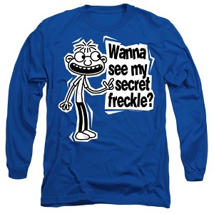 Men’s Diary Of A Wimpy Kid Fregley Secret Freckle Long Sleeve T-Shirt - 1 of 4