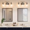 Tribesigns 3-Light Bathroom Light Fixtures, Modern Vanity Light with Clear Glass Shade - 4 of 4