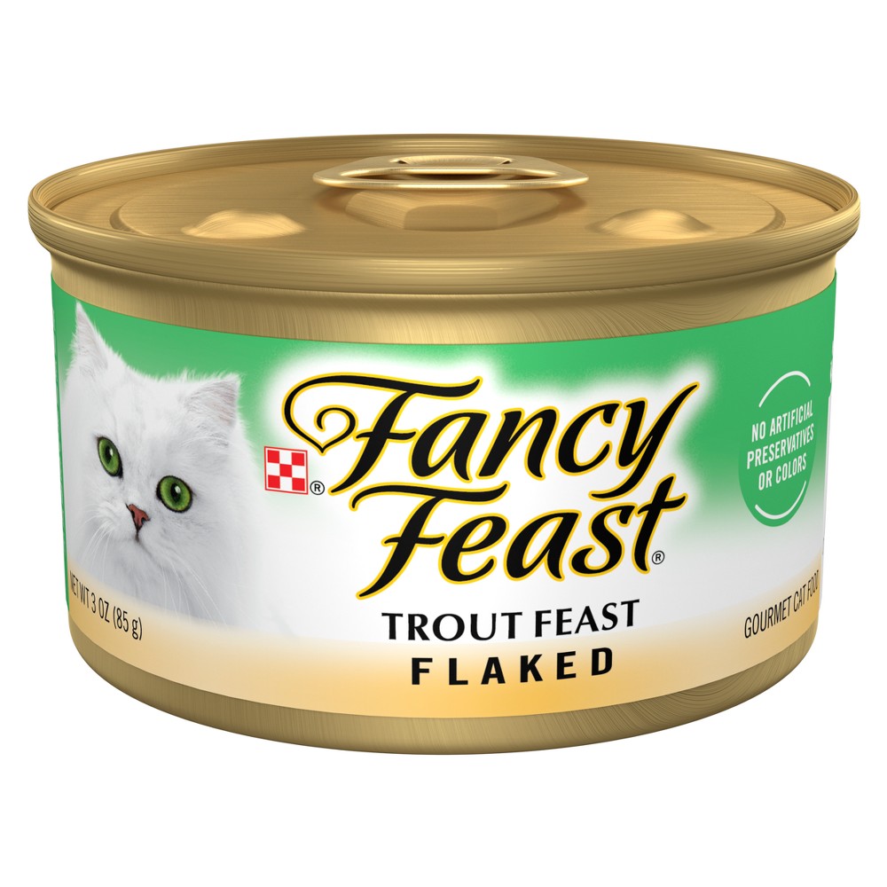 UPC 050000428847 product image for Purina Fancy Feast Flaked Gourmet with Fish Wet Cat Food - 3oz | upcitemdb.com