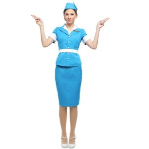 HalloweenCostumes.com Flight Crew Plus Size Costume for Women - 1 of 2