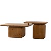 NicBex Rectangle Coffee Table Simple Modern Wooden End Table with Wood Grain Finish for Living Room, Dining Room - 4 of 4