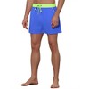 Lars Amadeus Men's Summer Drawstring Waist Solid Color Swim Shorts - 4 of 4