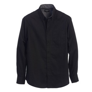 Gioberti Men's 100% Cotton Twill Oxford Shirt with Contrast - 1 of 3