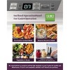 COWLOWN Gray Vacuum Sealer Machine, 95kPa 140W One Hand Operation Food Sealer, Double Seal Strip with Build-in Cutter and Countdown Display - 2 of 4