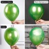 PartyWoo Balloons Green Metallic Apple 18 12 10 5 Inch 85 pcs - 3 of 4
