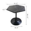 PAGED Coffee Table with MDF Table Top,Modern Tea Table,Center Table for Livng Room - 3 of 4