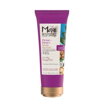 Maui Moisture Frizz Free + Shea Butter Elongating Hair Styling Gel for Curly Hair - 10oz