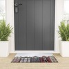 Henrike Schenk - Travel Photography Typical Houses Of Amsterdam Welcome Mat -Society6 - 2 of 3