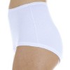 Wearever Women's 100% Cotton Banded Leg Incontinence Panty Regular Absorbency - 4 of 4
