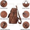 Wikineon Elegant Ladies' Purse in Rich Caramel Color: Stylish Accessory with Sleek Design, Perfect for Daily Outings or Evening Events - 4 of 4