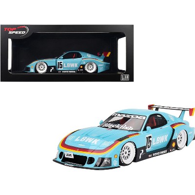 Mazda RX-7 LB-Super Silhouette RHD (Right Hand Drive) #15 James Pearman "Liberty Walk Europe" 1/18 Model Car by Top Speed