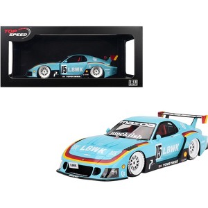 Mazda RX-7 LB-Super Silhouette RHD (Right Hand Drive) #15 James Pearman "Liberty Walk Europe" 1/18 Model Car by Top Speed - 1 of 4