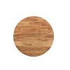 Finch Round Coffee Table In Acacia Wood Brown - Timbergirl - 2 of 3
