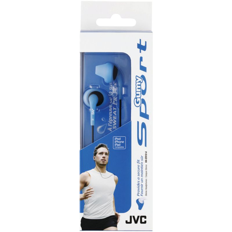 JVC® Gumy Sport Earbuds, HA-EN10, 2 of 4