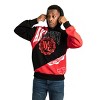 Naruto Akatsuki Collegiate Adult Red and Black Hoodie - image 2 of 3