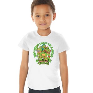 Toddler Boys' Teenage Mutant Ninja Turtles St. Patrick's Day Who Needs Luck T-Shirt - 1 of 4