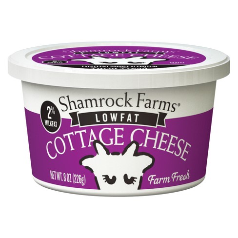 Shamrock Farms Low Fat Cottage Cheese 8oz Target