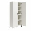 Versa 36" Wide 2 Door Storage Cabinet, White - 4 of 4
