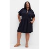 Women's Plus Size Lyra Dress - navy | CITY CHIC - 2 of 4