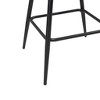Faux Leather Swivel Counter Stool - 2 of 4