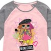 Girls' - LOL Surprise! - Neonlicious Shirt Tail Raglan Graphic T-shirt - 2 of 4