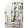 Deny Designs Iveta Abolina Helaine Shower Curtain Gray: Botanical Pattern, Microfiber Bath Curtain, Machine Washable - 3 of 3