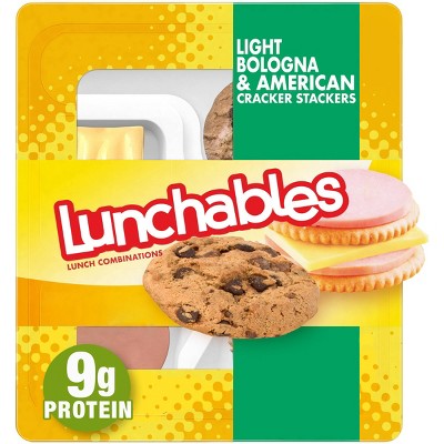 Oscar Mayer Lunchables Light Bologna & American Cracker Stackers - 3.1oz
