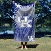 NCAA Kentucky Wildcats Tie Dye Beach Towel 30 x 60 inches - 4 of 4
